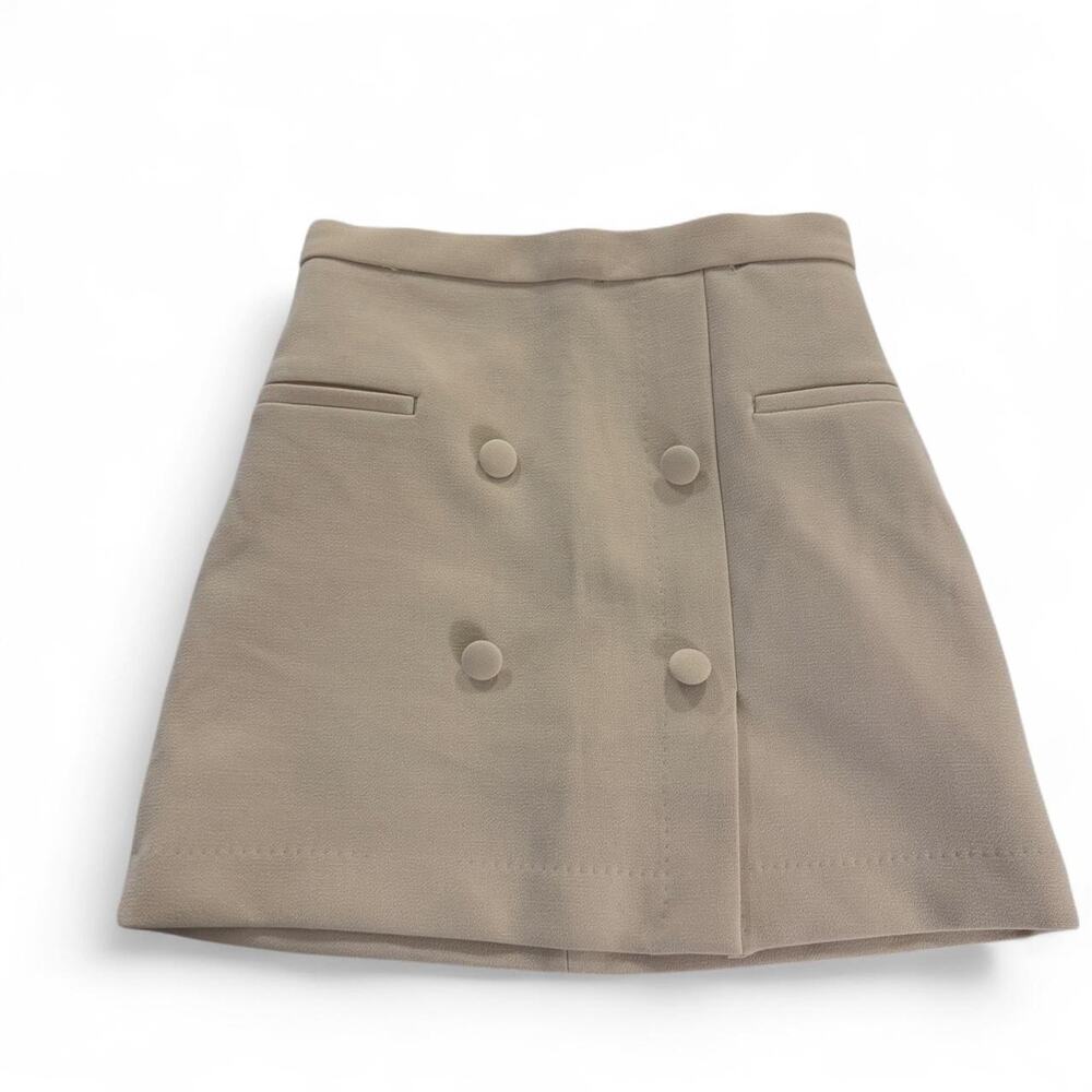NWT H&M Taupe Mini Skirt